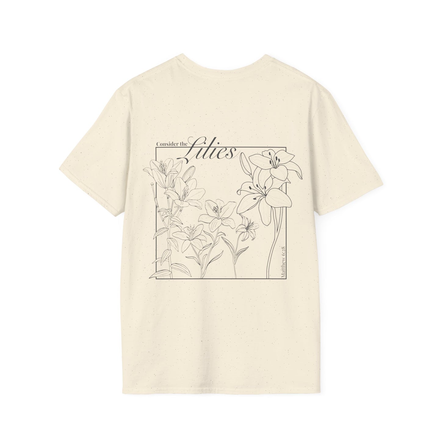 "Consider the Lilies" Tee