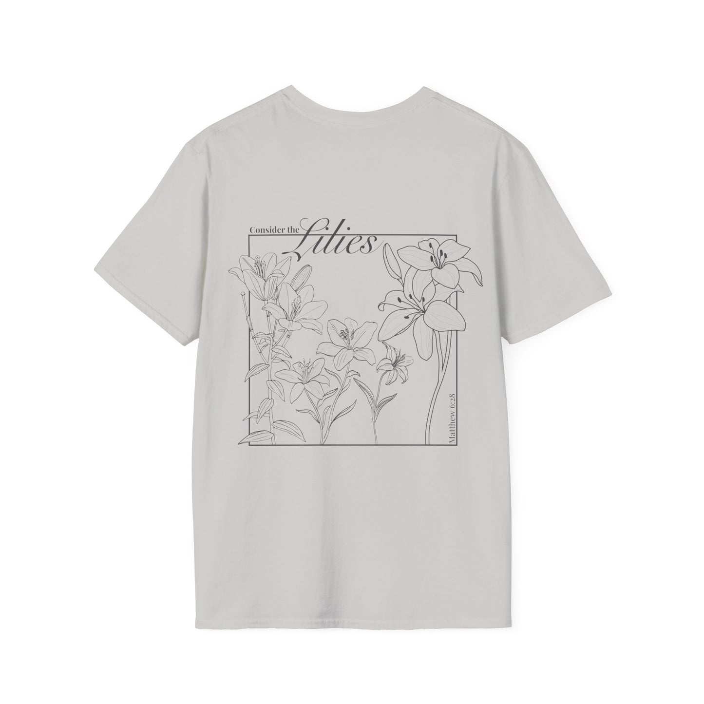 "Consider the Lilies" Tee