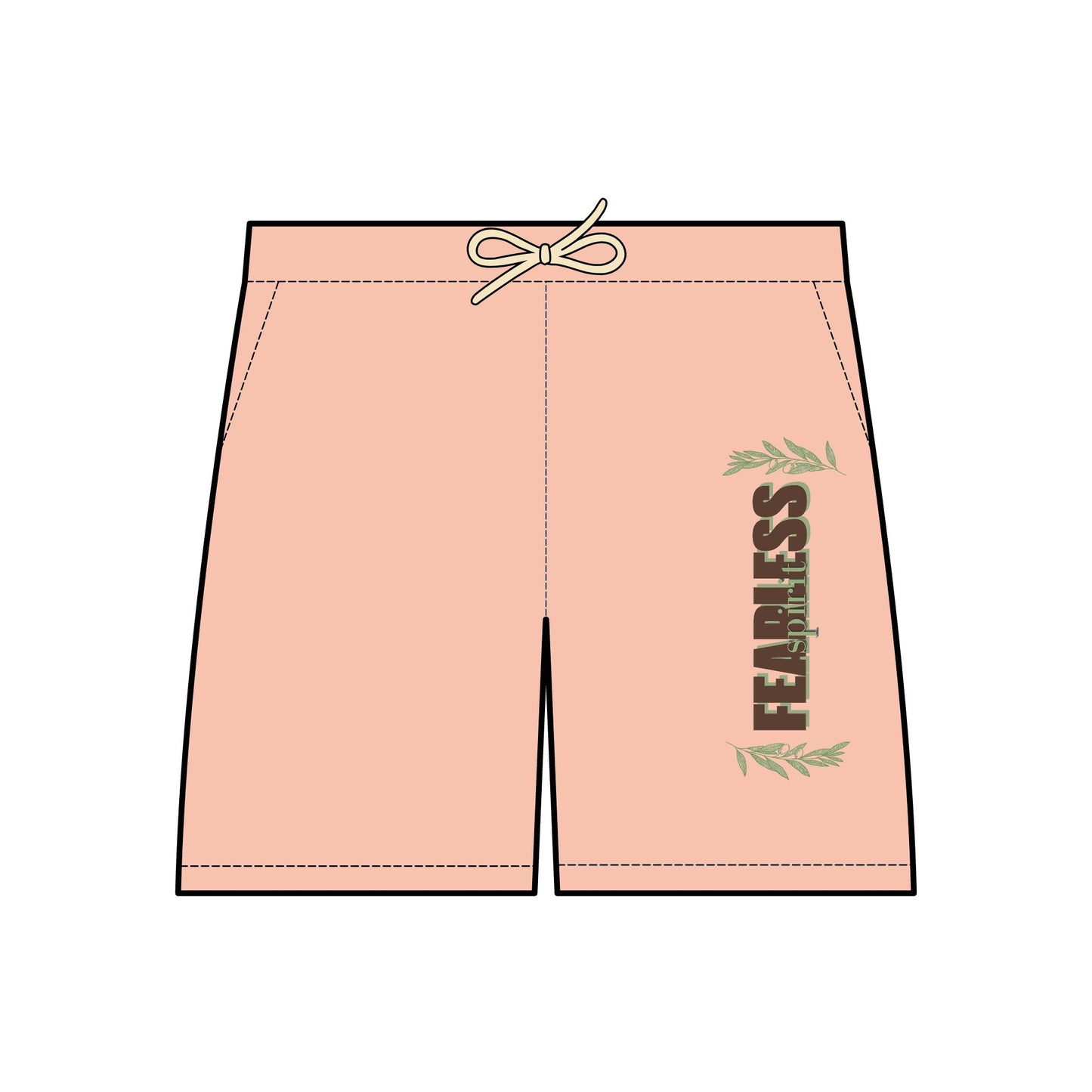 "Peace" Shorts