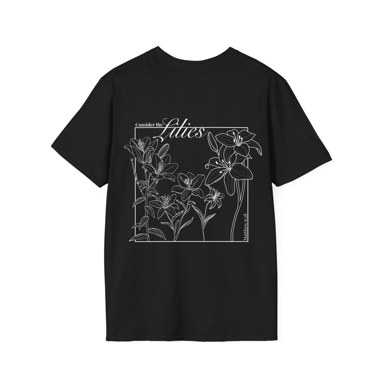 "Consider the Lilies" Tee